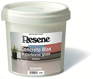 Resene Concrete Wax Protects Concrete Floors And Benches
