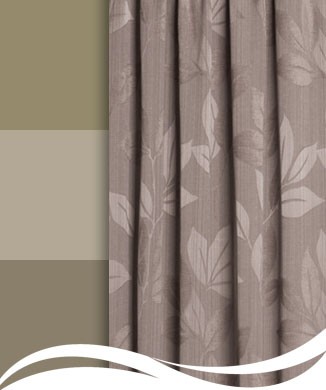 Wildlife Curtains Botanic Stylish, Wildlife Fabric For Curtains
