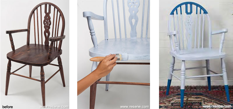 Refurbishing Furniture With Paint And Colour